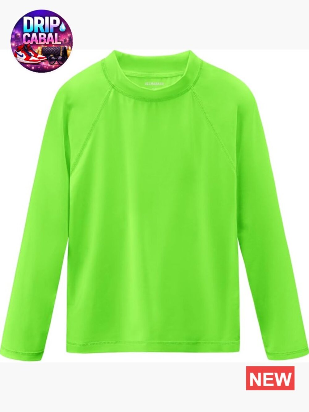 Boys UPF 50 Long Sleeve Rash Guard Swim Shirt Toddler Sun Protection